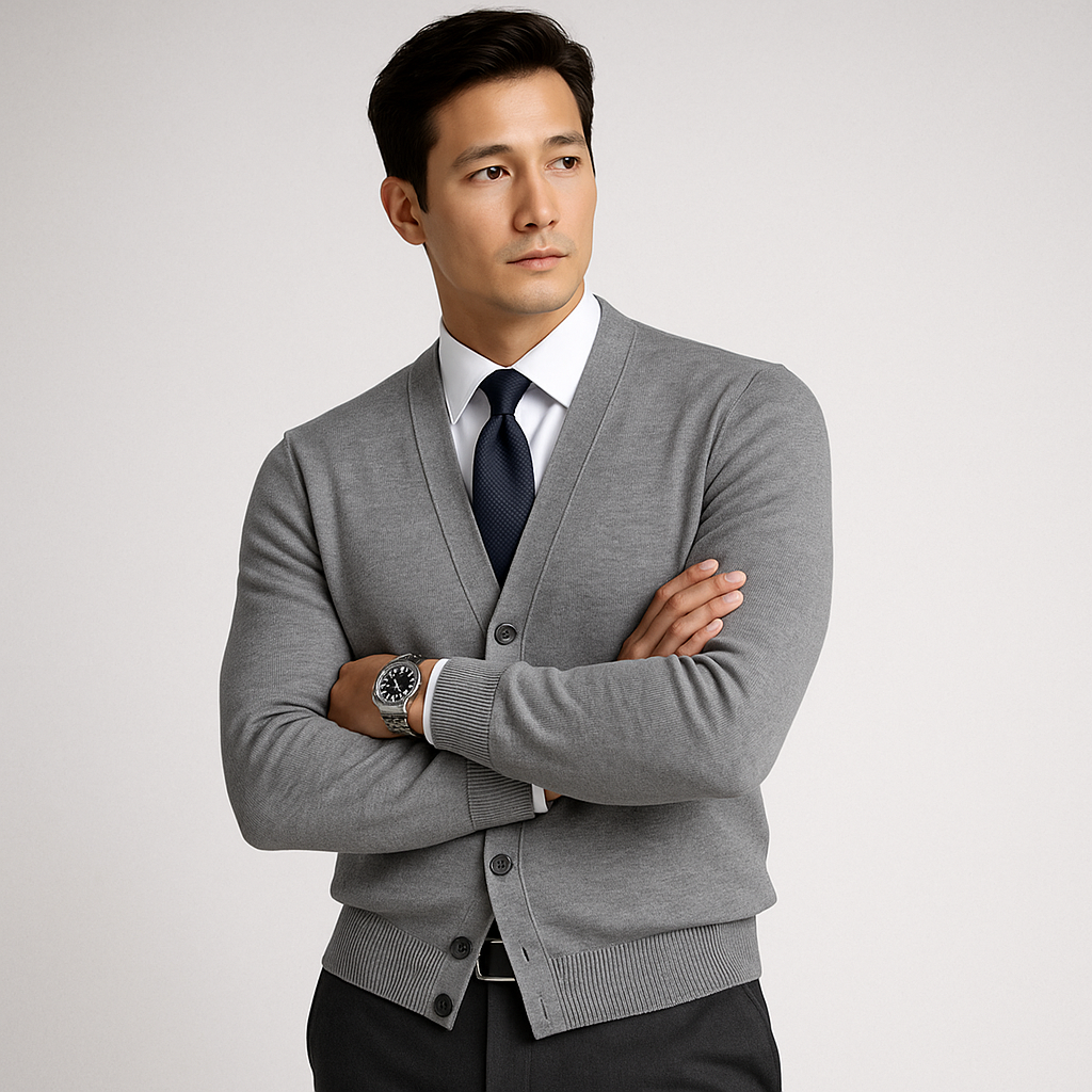 Cardigan Axis Gris