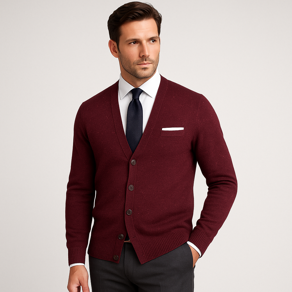 Cardigan Tango Bordó