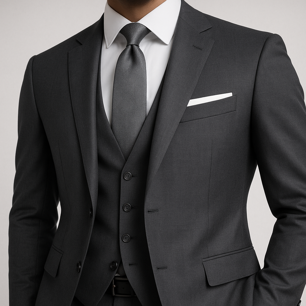 Corbata Norte Gris